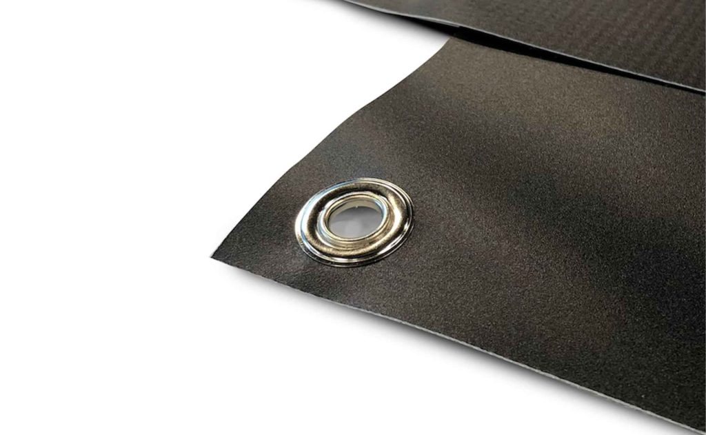 Metal eyelets and hems