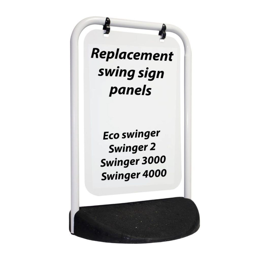 Replacement Aluminium Panels For Swinger Signs