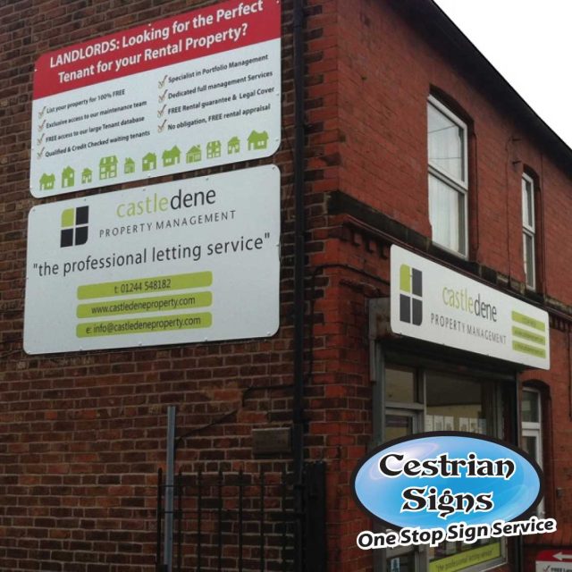Estate Agent Shop Fascia Signs