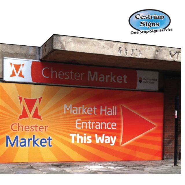 Large Outdoor Rigid Sign