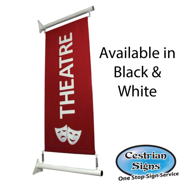 Projecting Wall Mounted Banner System 600 Mm