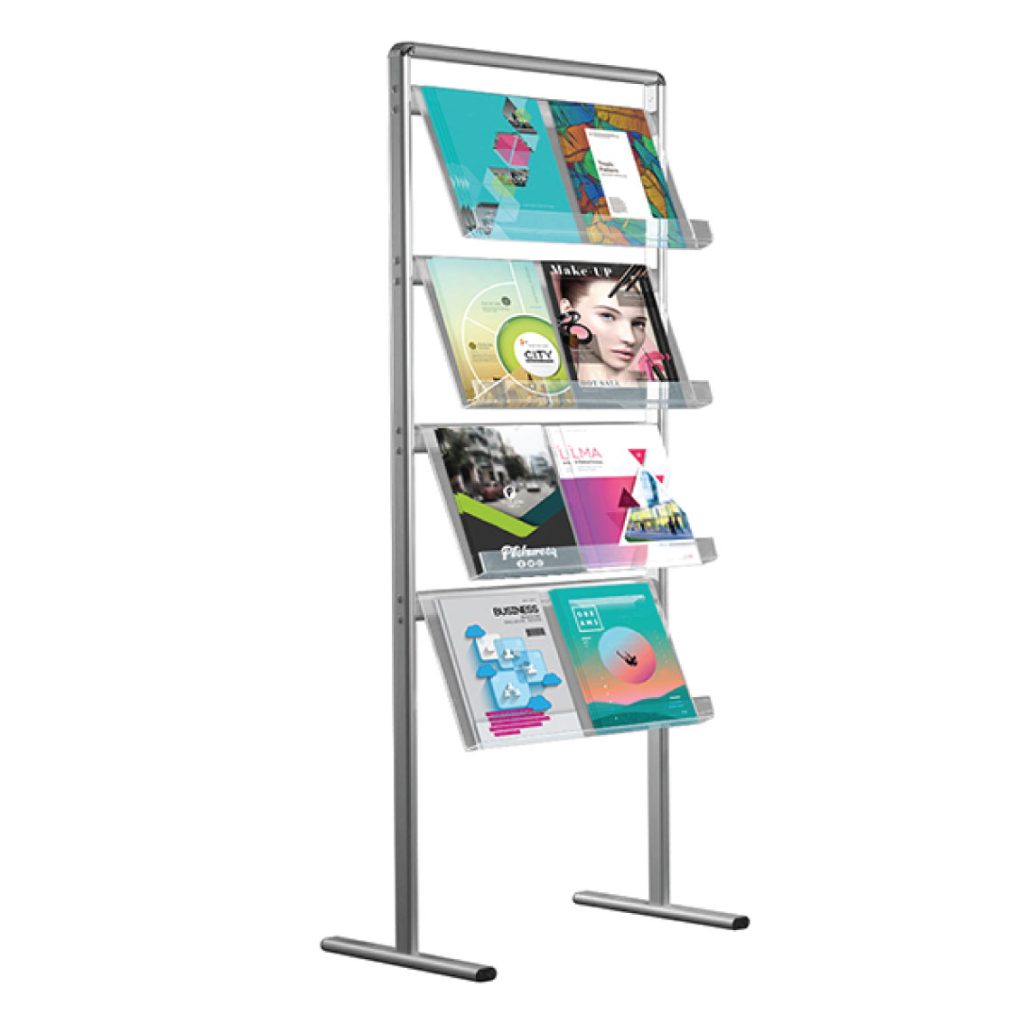 Double-Sided Freestanding Brochure Display 8