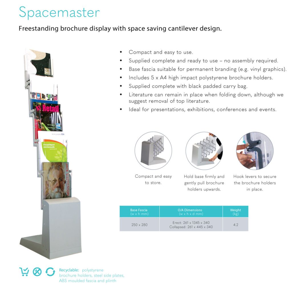 Spacemaster Specification Sheet