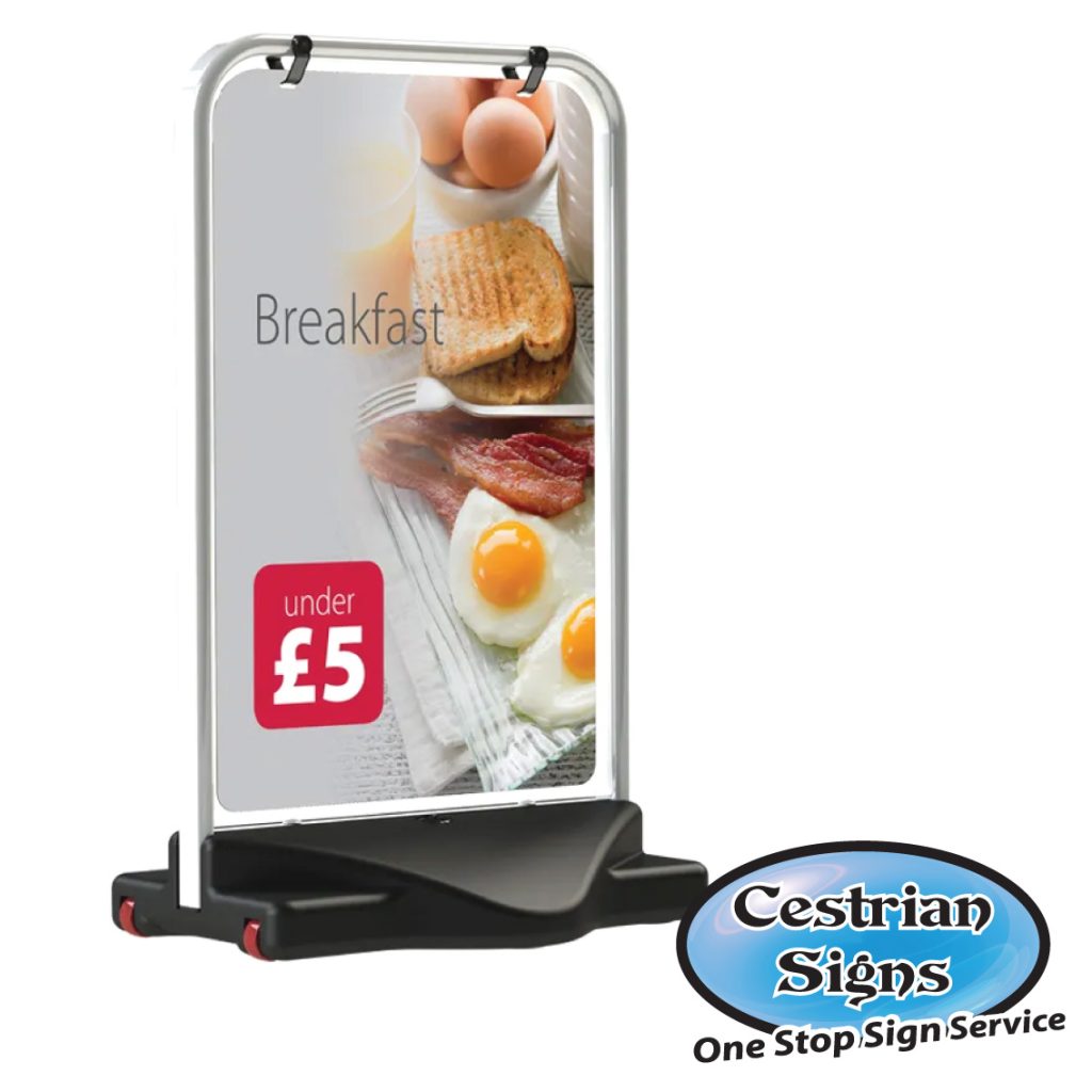 Aquabase Swinging Forecourt Sign