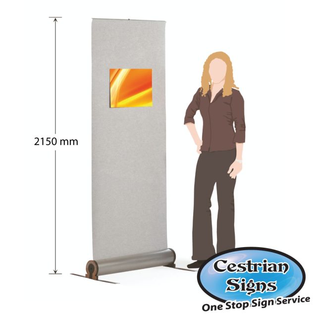 OMEGA Velcro Fabric Roller Banner Stand
