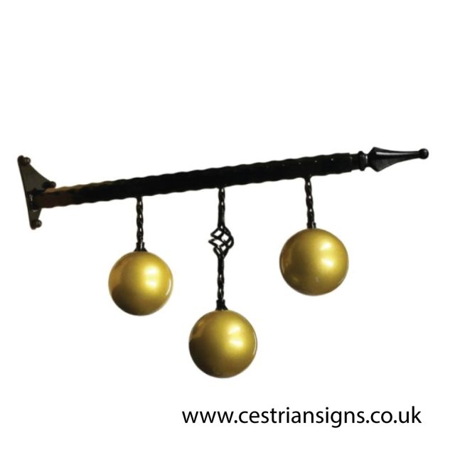 Pawnbrokers Projecting Hanging Sign Bracket