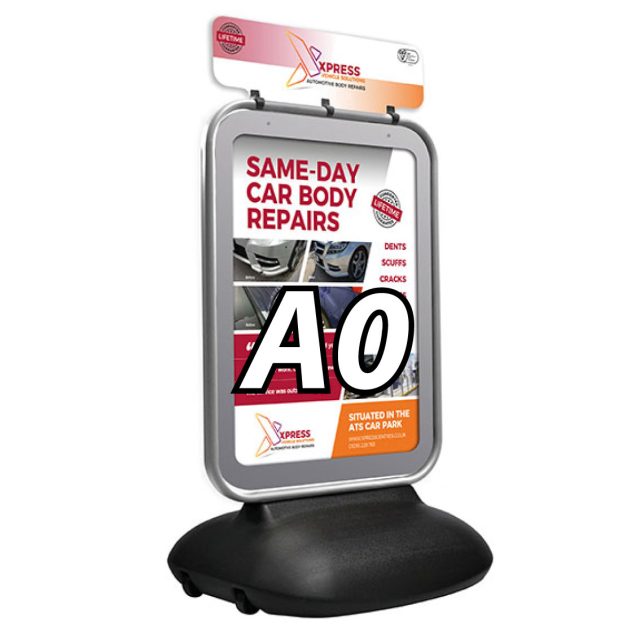 Sentinel A0 Forecourt Sign