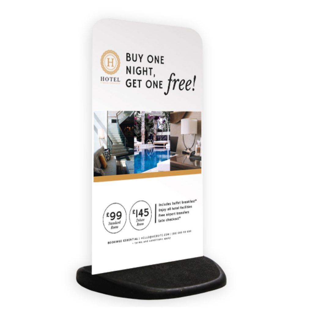 Ecoflextra XL Ecoflex Pavement Sign