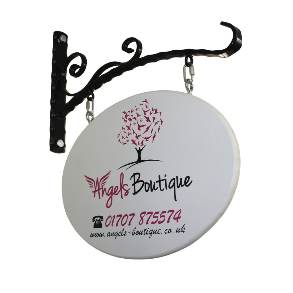 Projecting Hanging Shop Sign Bracket 9