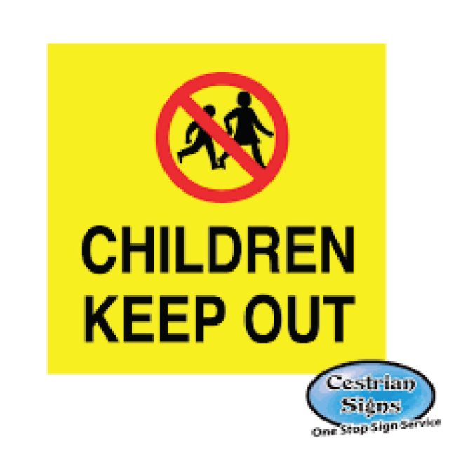 Children-Keep-Out-Signs