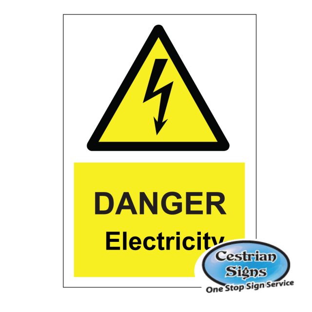 Danger electricity signs