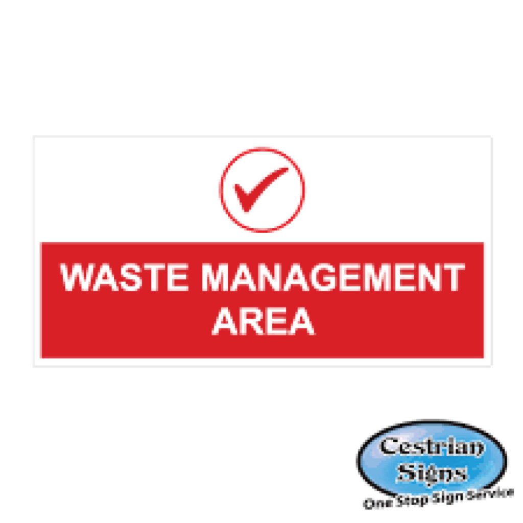 waste-management-area-sign