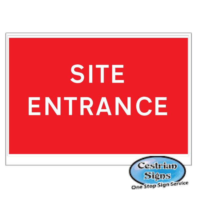 Site-entrance-signs-stanchion-600mm-x-450mm