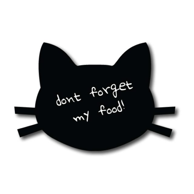Cat Head Shaped Blackboard