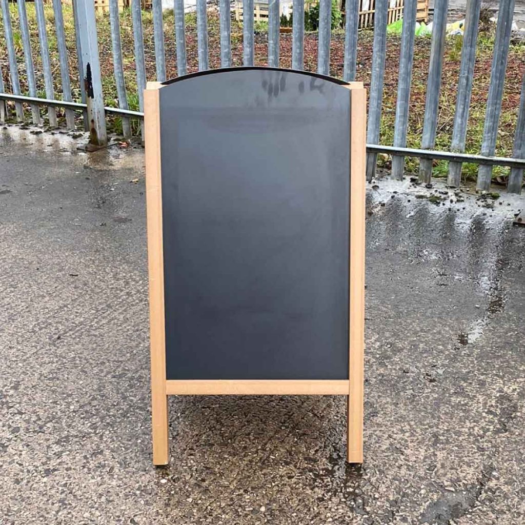 Plastic Wood Eco-Friendly Chalk A-Board Sign