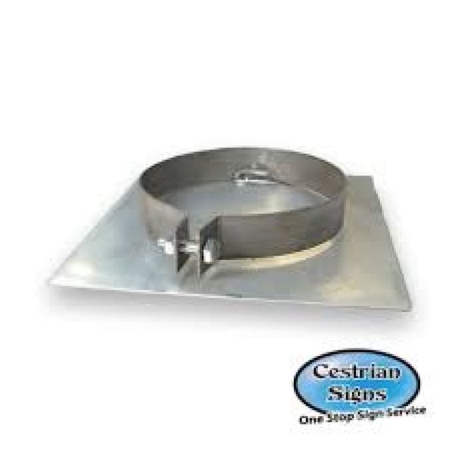 Base Plate For Sign Pole