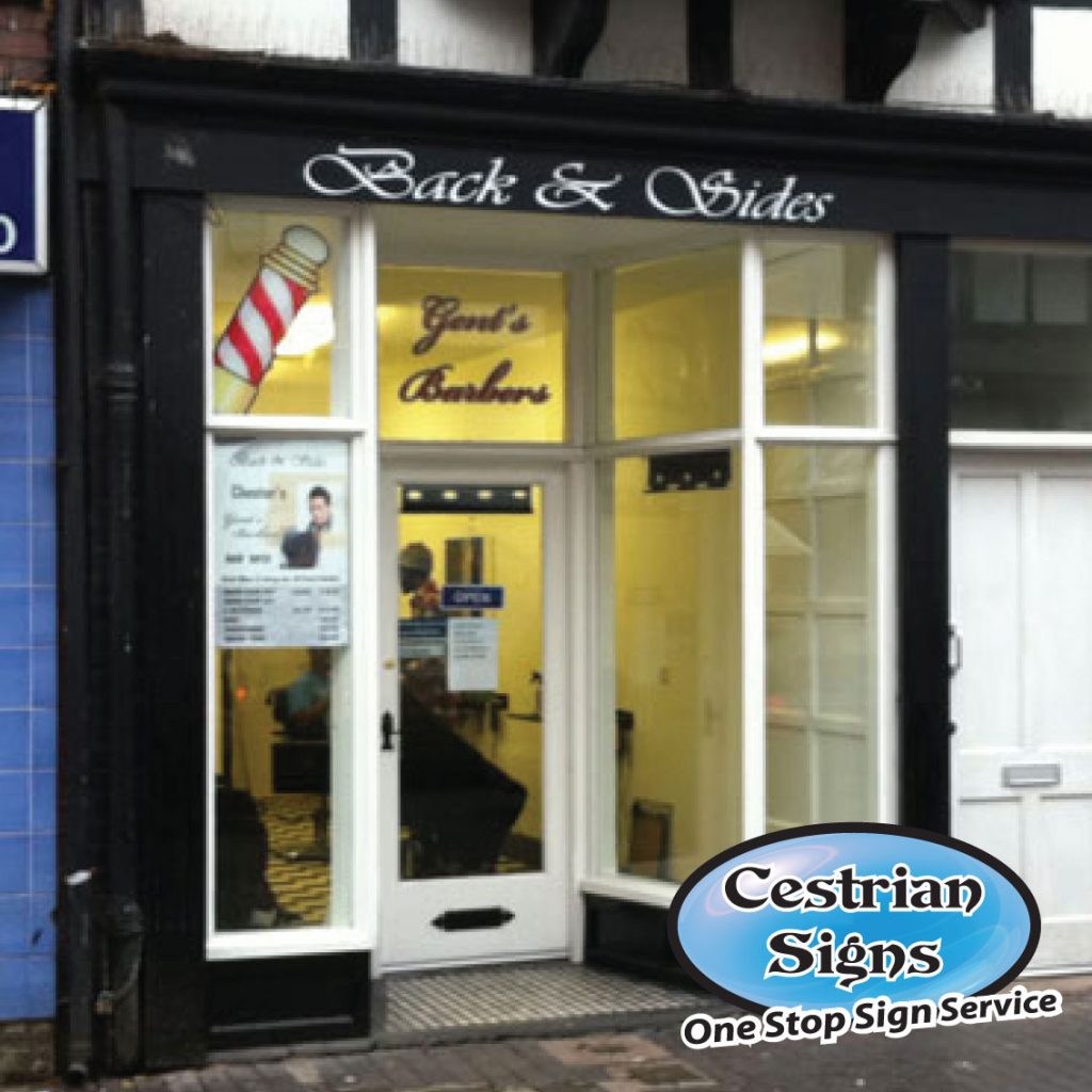 Barbers Shop Facia Signs