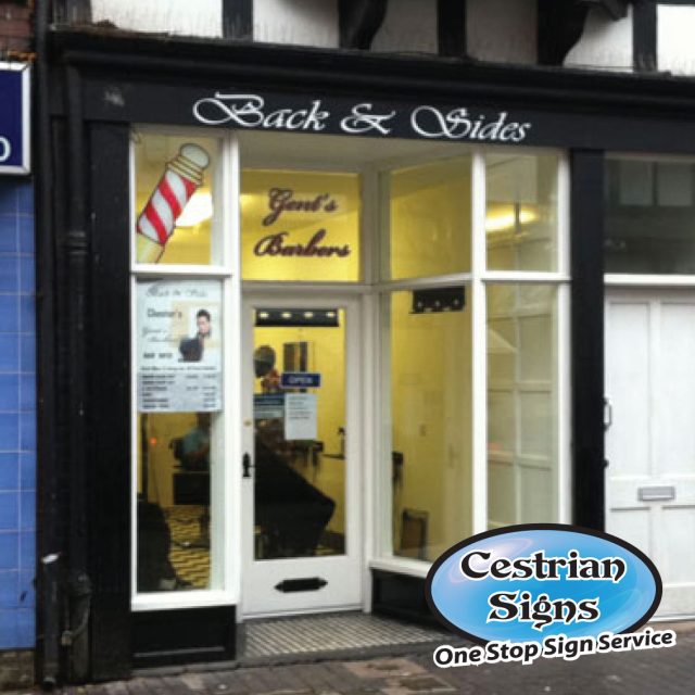 Barbers Shop Facia Signs