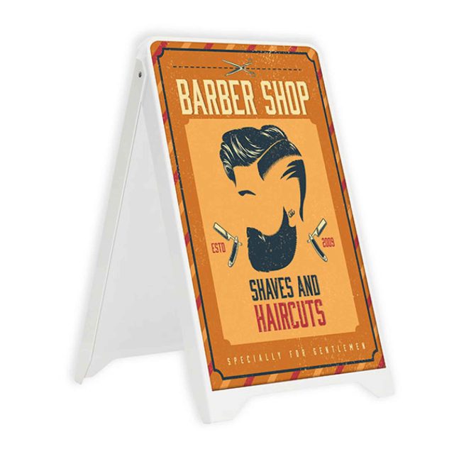 Budget Plastic P V C Pavement A Board Sign