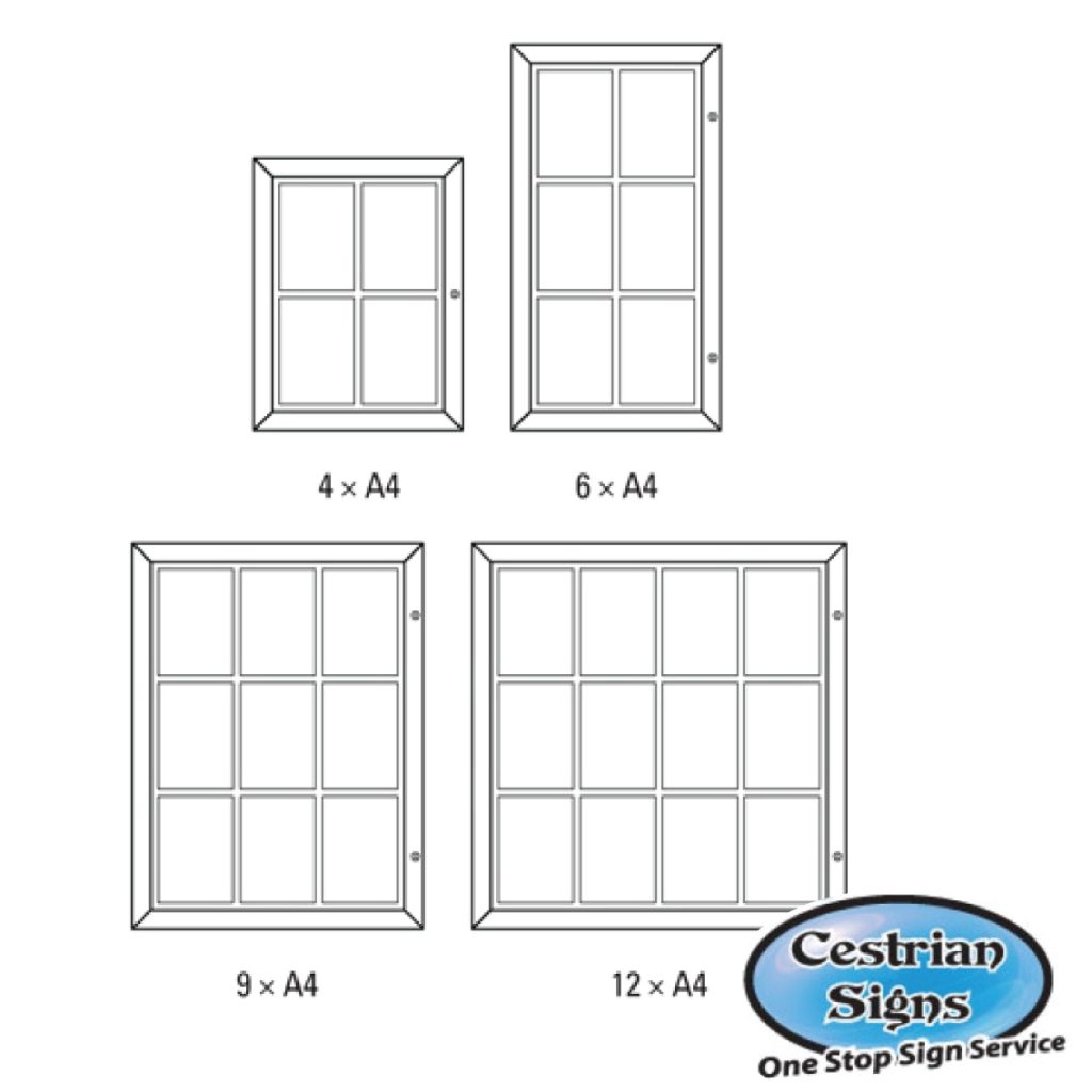 External-Lockable-Notice-Board-display