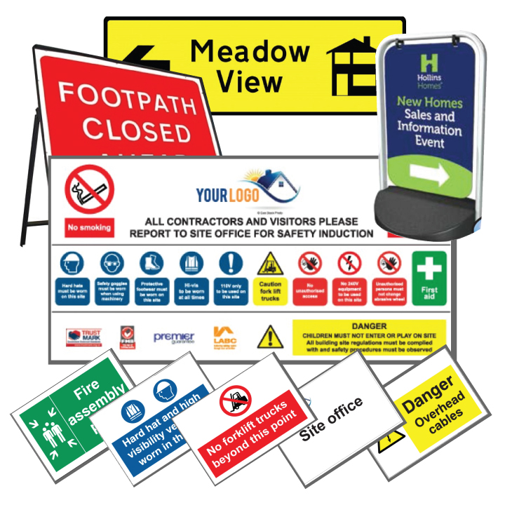 construction site safety signs