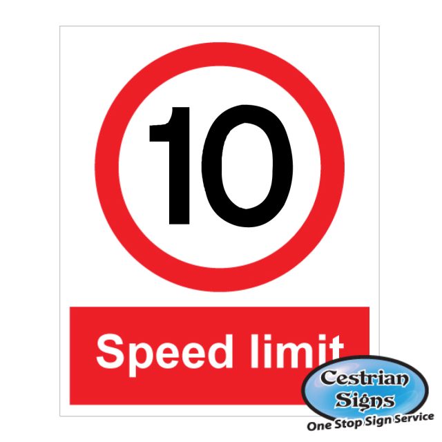 10-mph-site-speed-limit sign