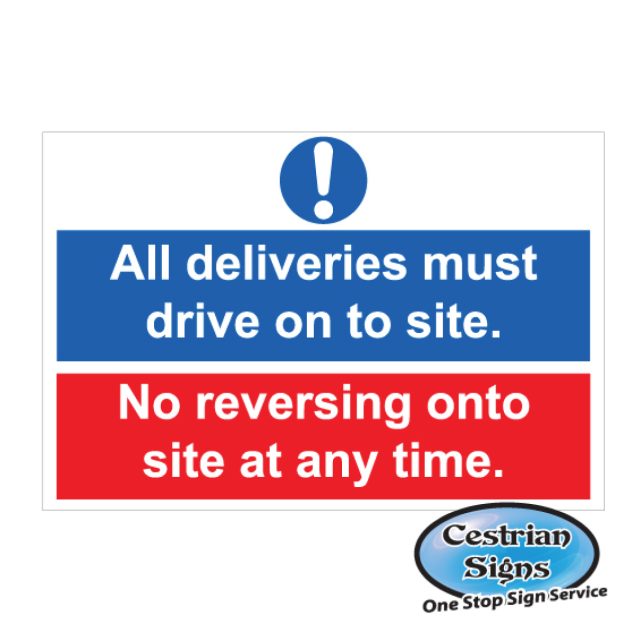 Multi Prohibition site safety signs