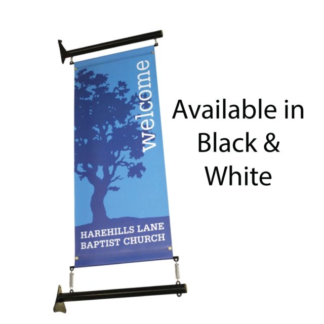Projecting Wall Mounted Banner System 900 Mm