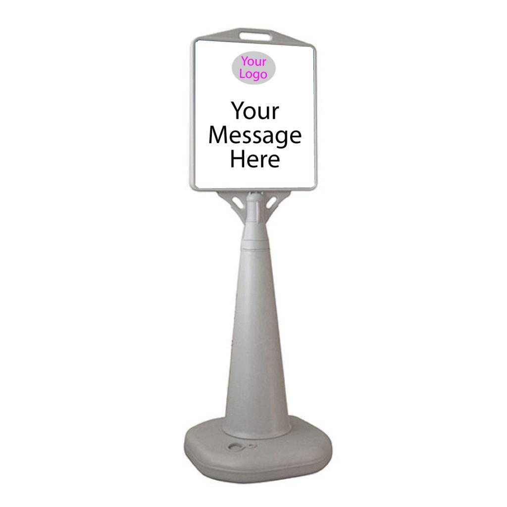 Water based pyramid sign your customised message