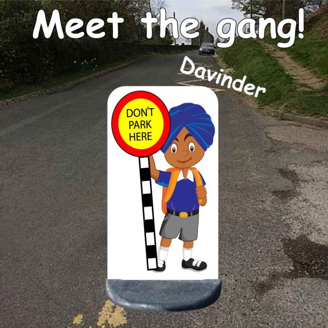No parking school sign davinder