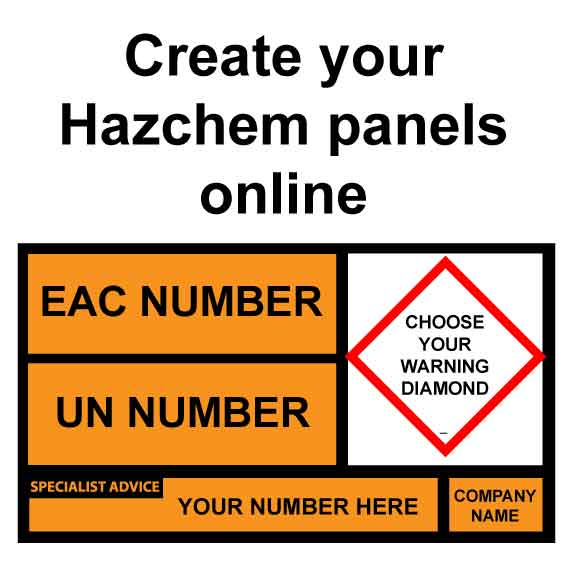 Hazchem tanker panels and plates