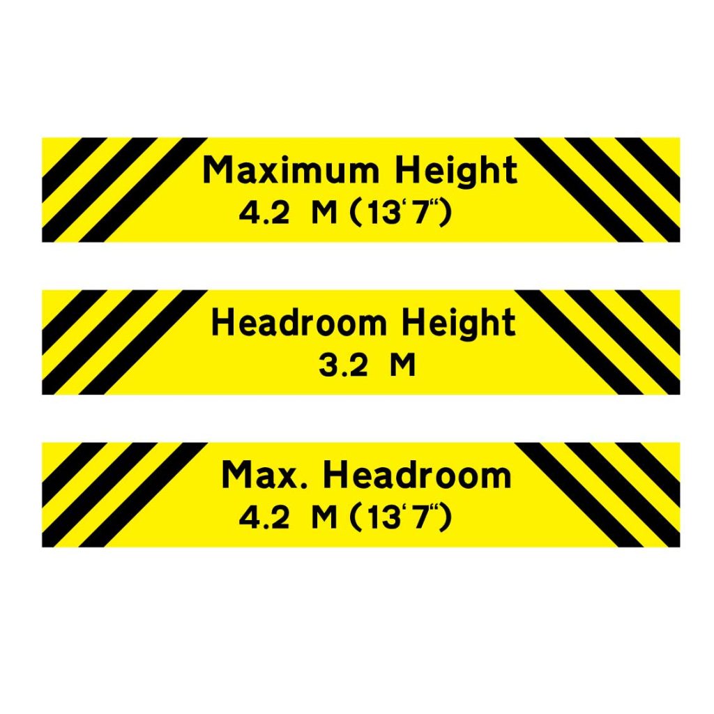 Maximum height options
