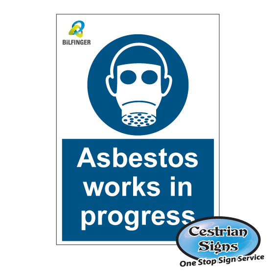 BiLFINGER SA asbestos insulation labels 