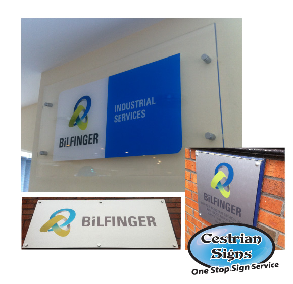 BiLFINGER Office Signage