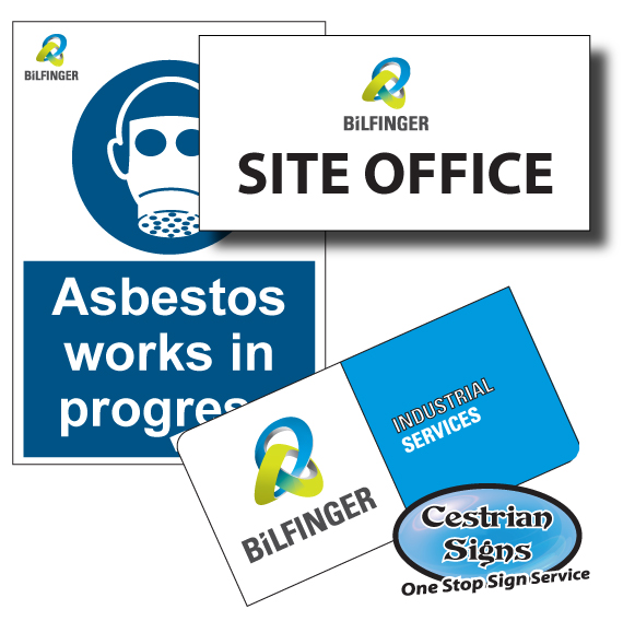 BiLFINGER Site Signs