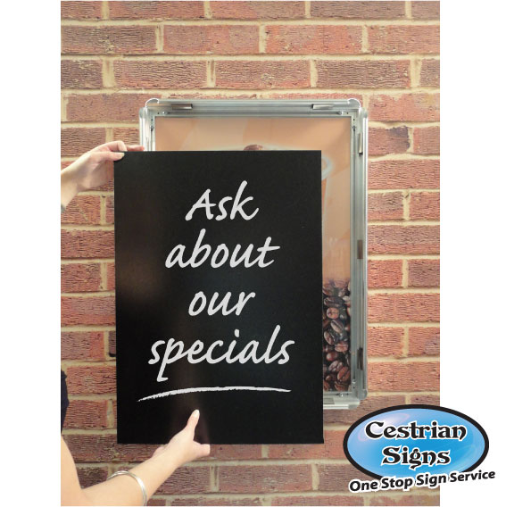 Snapframe Chalk and Poster Boards