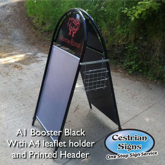 Leaflet Holders Dispensers for Booster and A-Master A-Boards