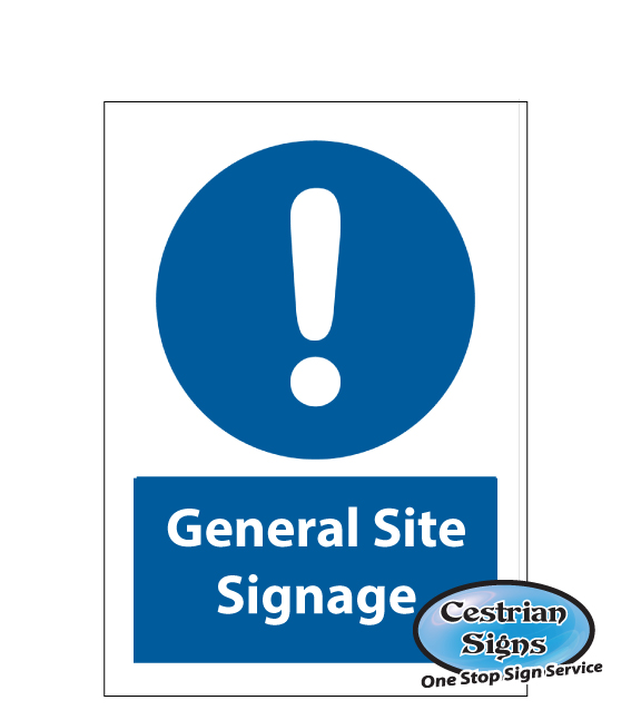 General Site Mandatory Safety Signs