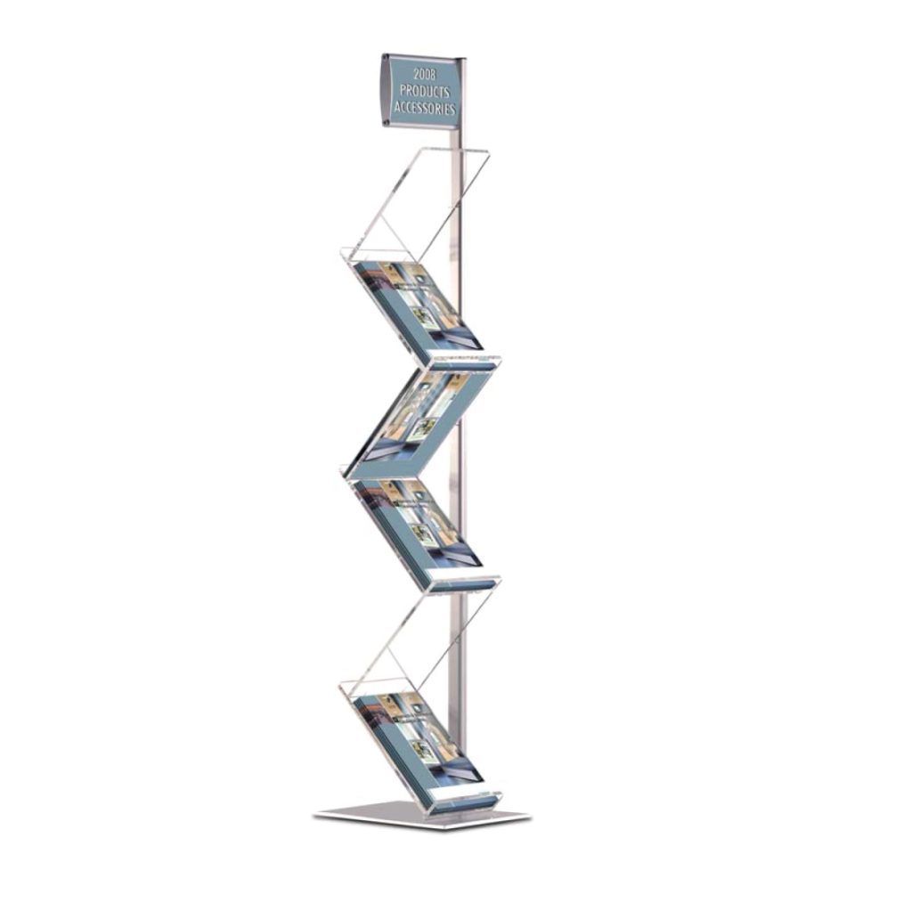 Zig-Zag Brochure Stand