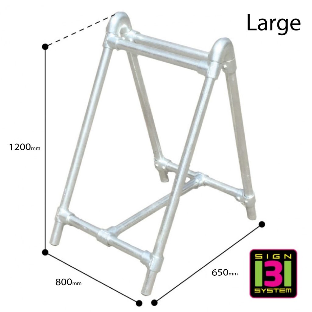 large heavy duty a frame details